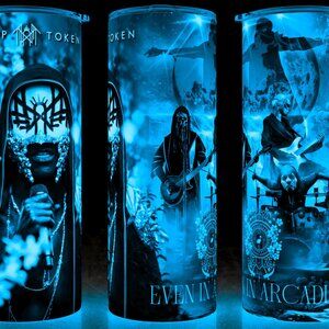Glow in the Dark Sleep Token - Vessel - Even in Arcadia Band Cup Mug Tumbler